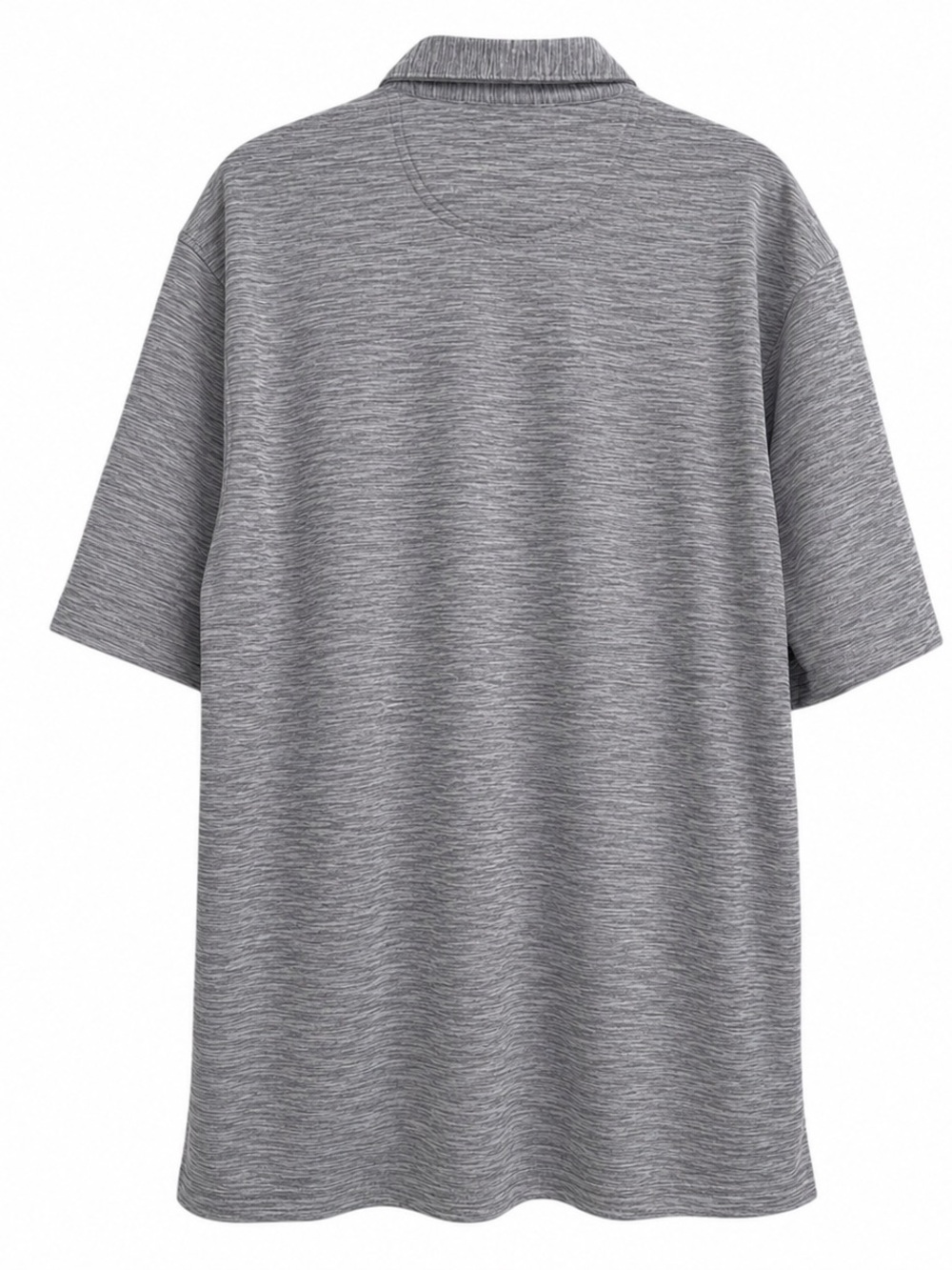 Greg Norman Play Dry Men's Gray Heathered Polo Shirt L - Picture 5 of 11